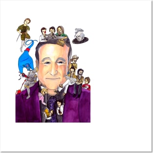 Robin Williams Posters and Art